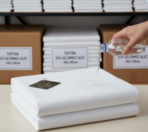 Toptan alez sıvı geçirmez tek kişilik 90x190cm